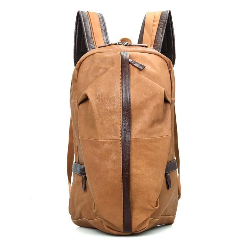 Cowhide Genuine Leather Vintage Backpack