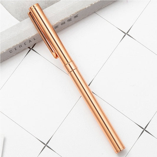 Stylo à encre gel édition or rose 0,5 mm