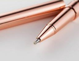 Stylo à encre gel édition or rose 0,5 mm