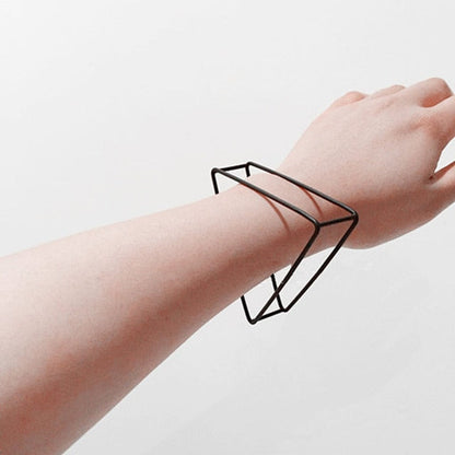 Bracelets géométriques minimalistes 3D