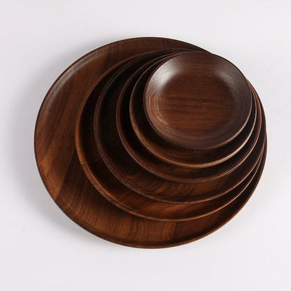 Handmade Walnut Modern Plates