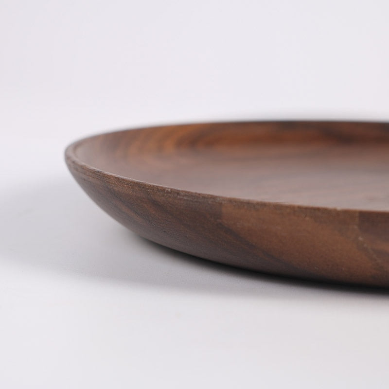 Handmade Walnut Modern Plates