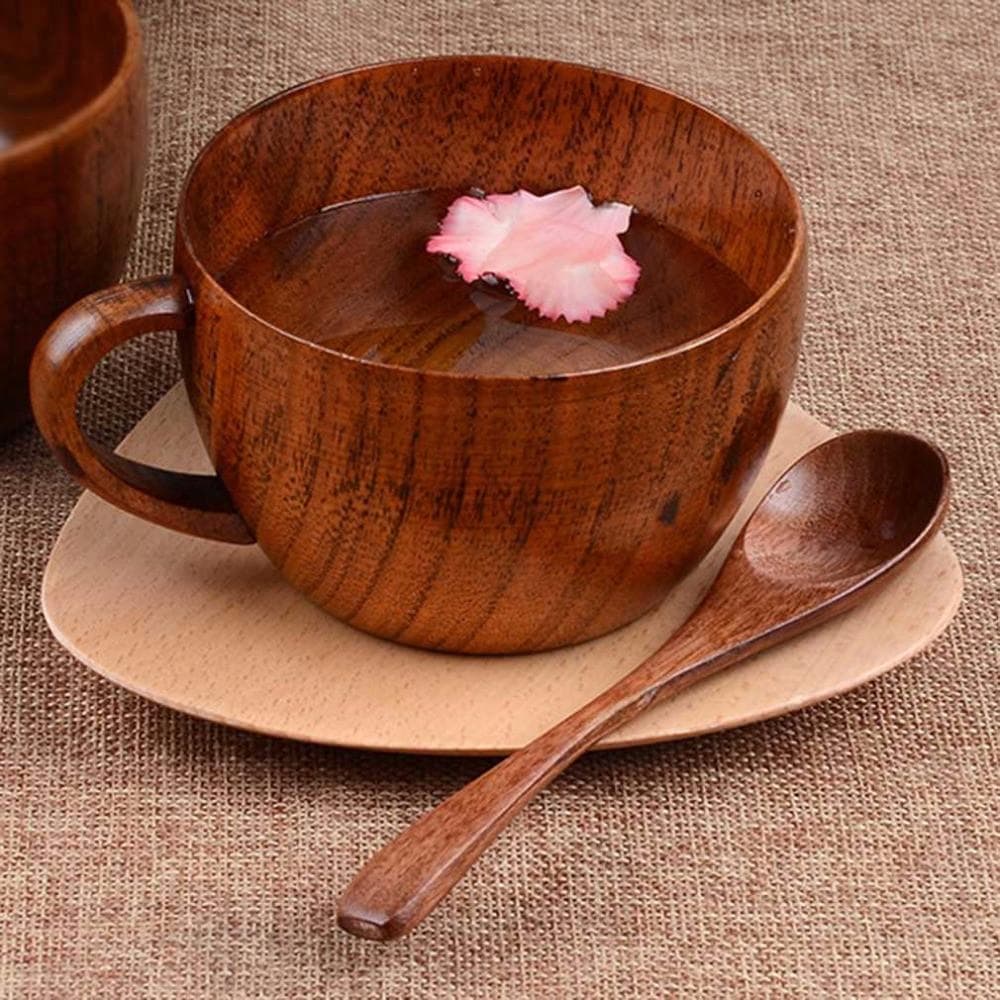 8.8 oz Natural Jujube Bar Wooden Cups