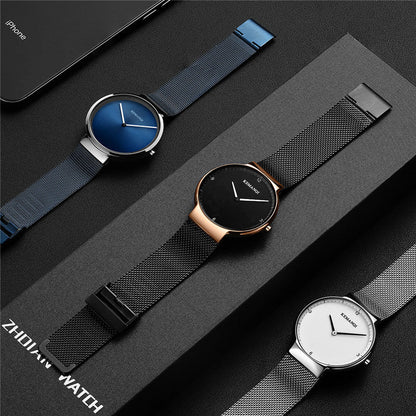 Montre ultra fine de style nordique