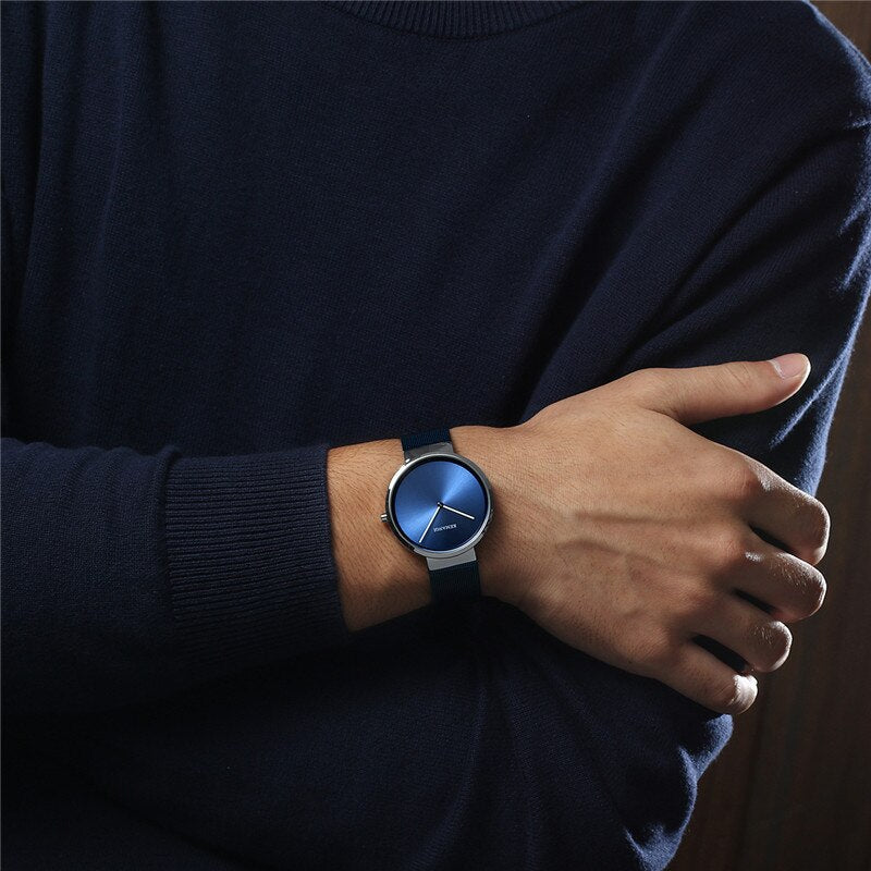 Montre ultra fine de style nordique