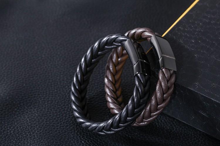 Leather Wristband