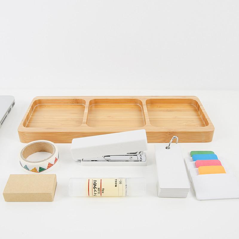 Creative Multi-Use Bamboo Office Organizer