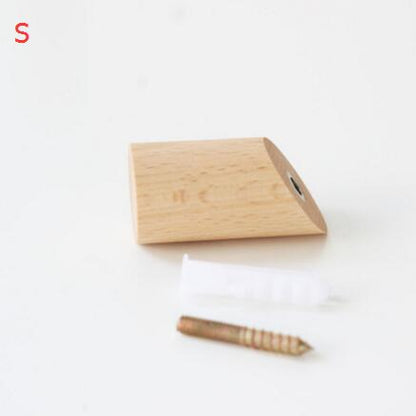 Patères minimalistes en bois