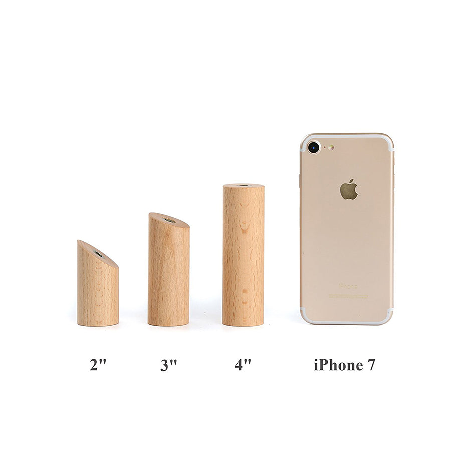Patères minimalistes en bois