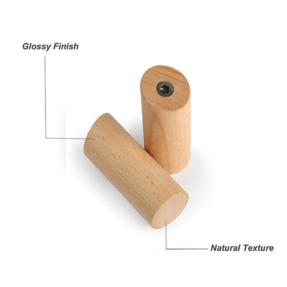 Patères minimalistes en bois