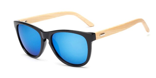 Lunettes de soleil en bambou