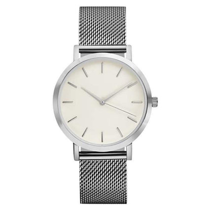 Montre minimaliste en métal