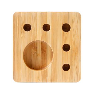 Organiseur de bureau en bambou