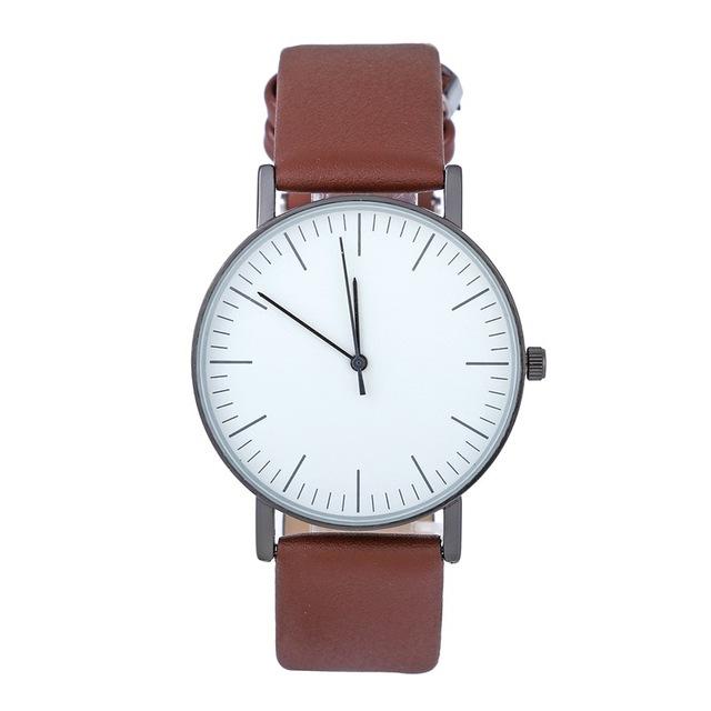 Thin Casual Wristwatch