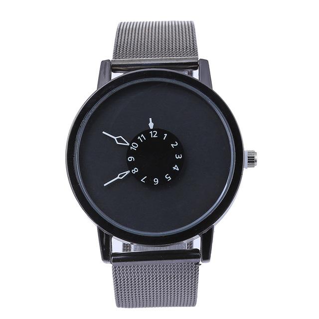 Minimal Metal Band Wristwatch