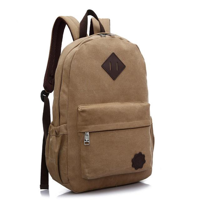 Sac à dos décontracté en toile