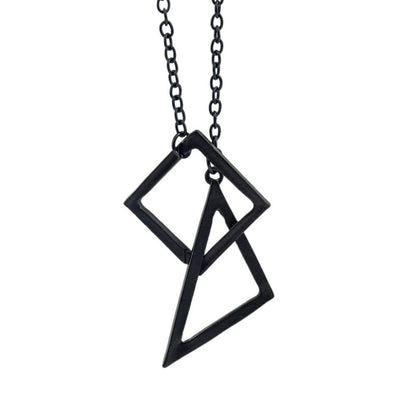 Pendentif polygone asymétrique