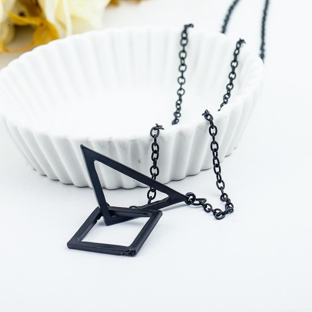 Asymmetrical Polygon Statement Pendant