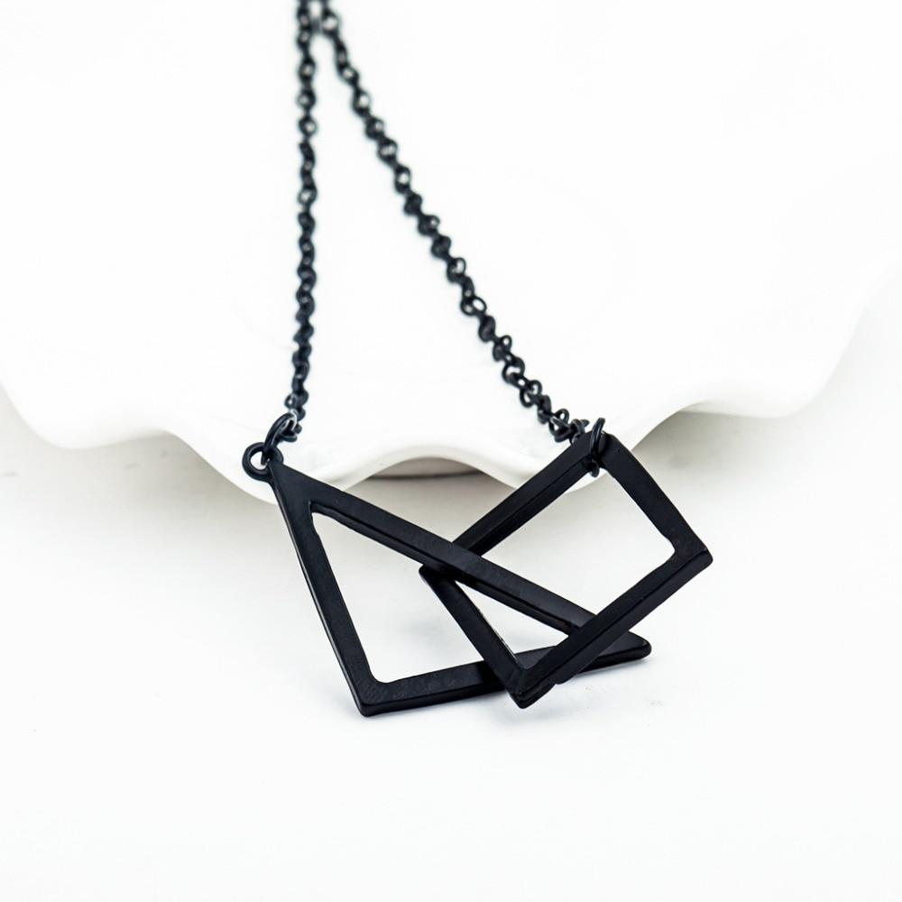 Asymmetrical Polygon Statement Pendant