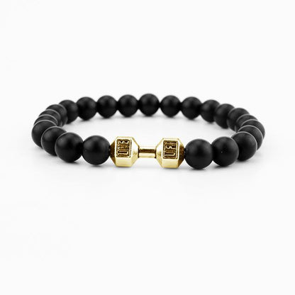 Bracelet de perles haltères
