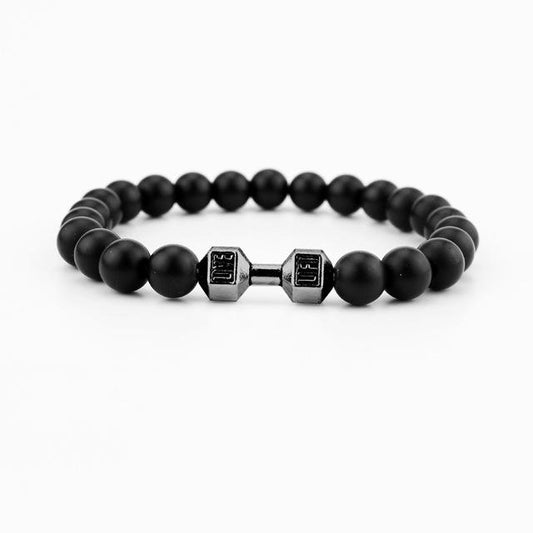 Bracelet de perles haltères