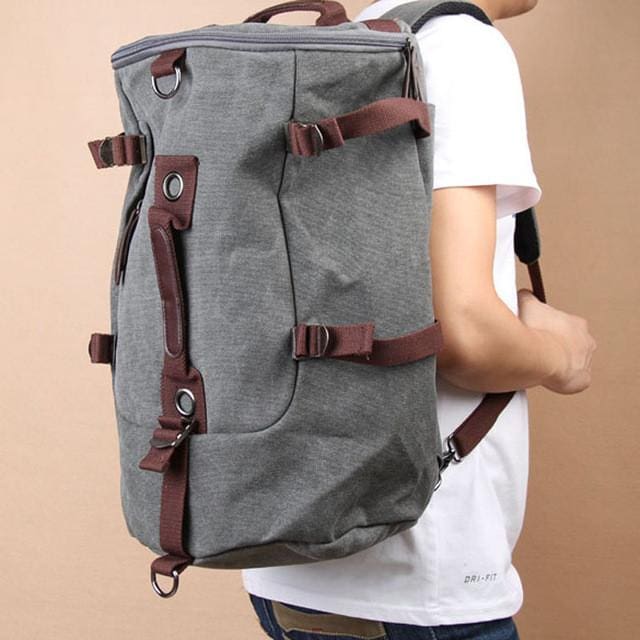 Large Capacity Vintage Canvas Rucksack