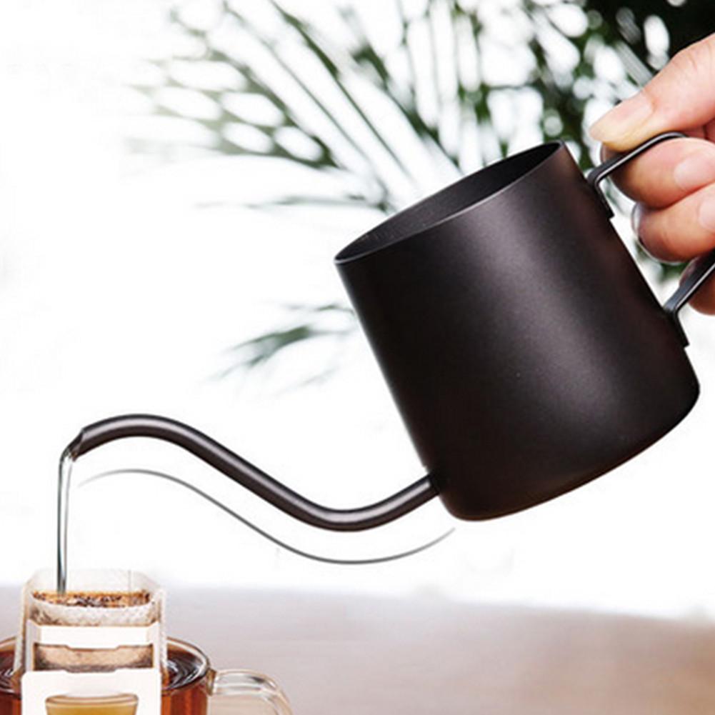 350ML/250ML Stainless steel Long Mouth Teapot