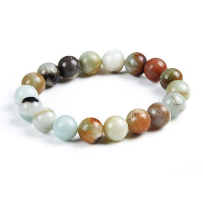 Bracelet de perles en cristal de lave œil de tigre