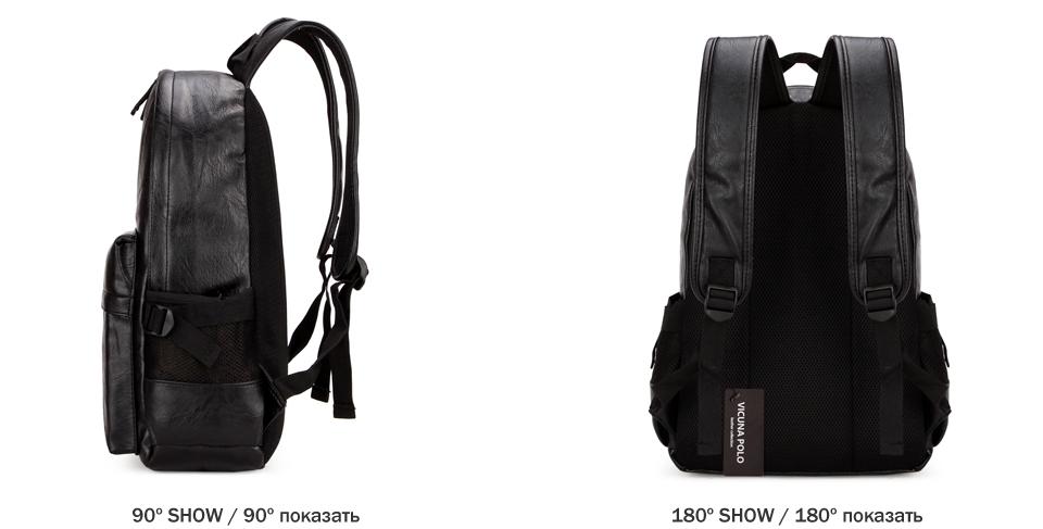 Sac à dos en cuir classique