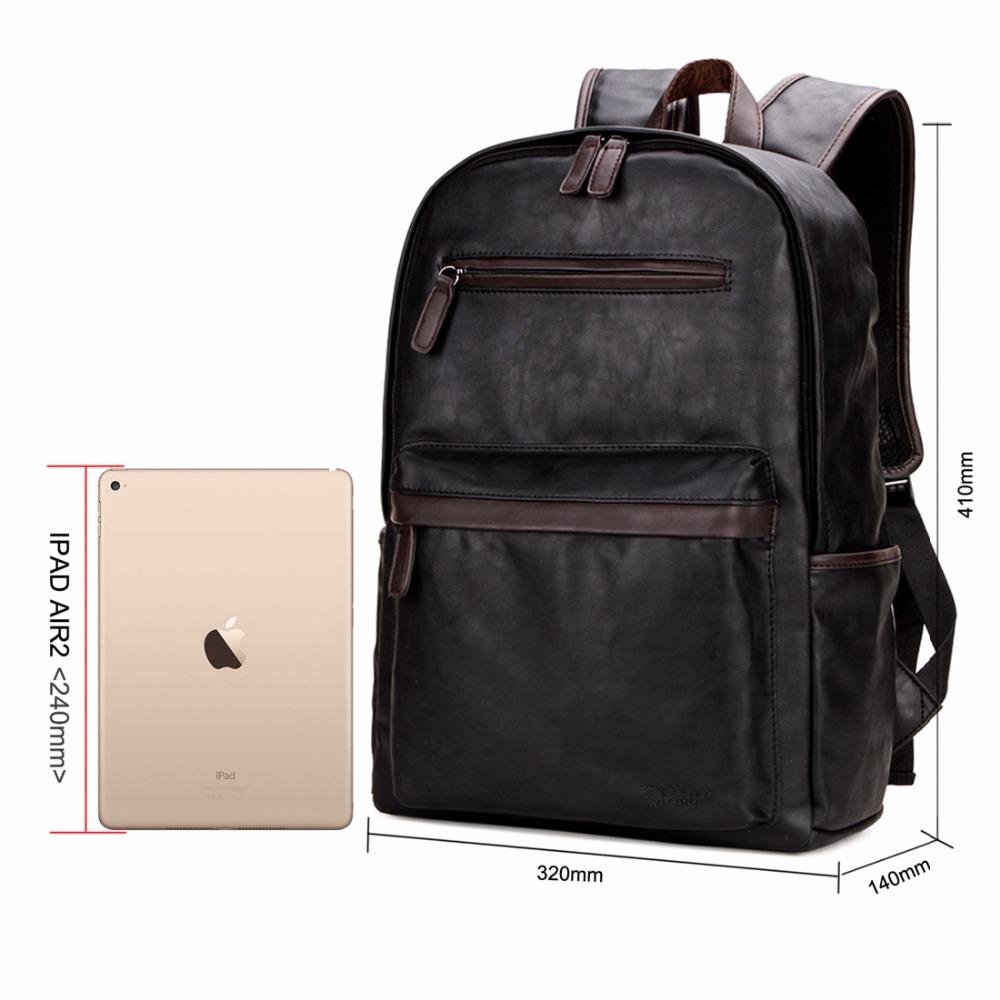 PU Leather Modern Backpack