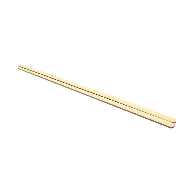 High Quality 304 Stainless Steel Titanium Plated Chopsticks