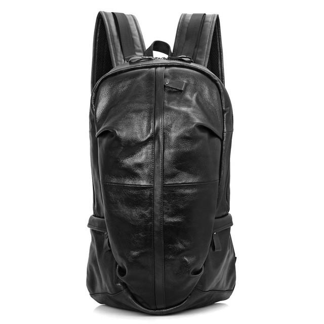 Cowhide Genuine Leather Vintage Backpack