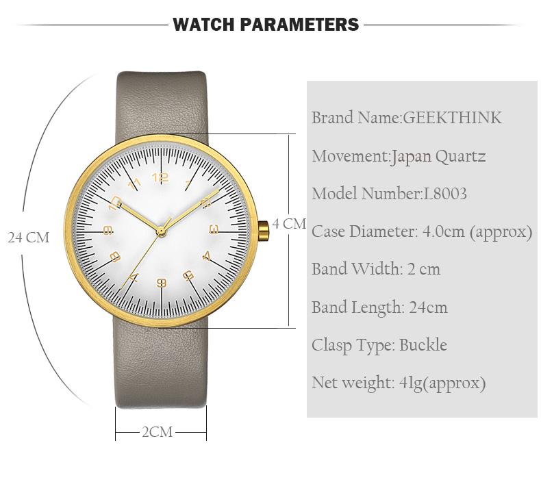 La Luxembourg - Montre Minimaliste