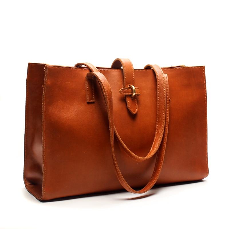 Crazy Horse Leather Tote Bag | Crazy Horse Leather Should Bag