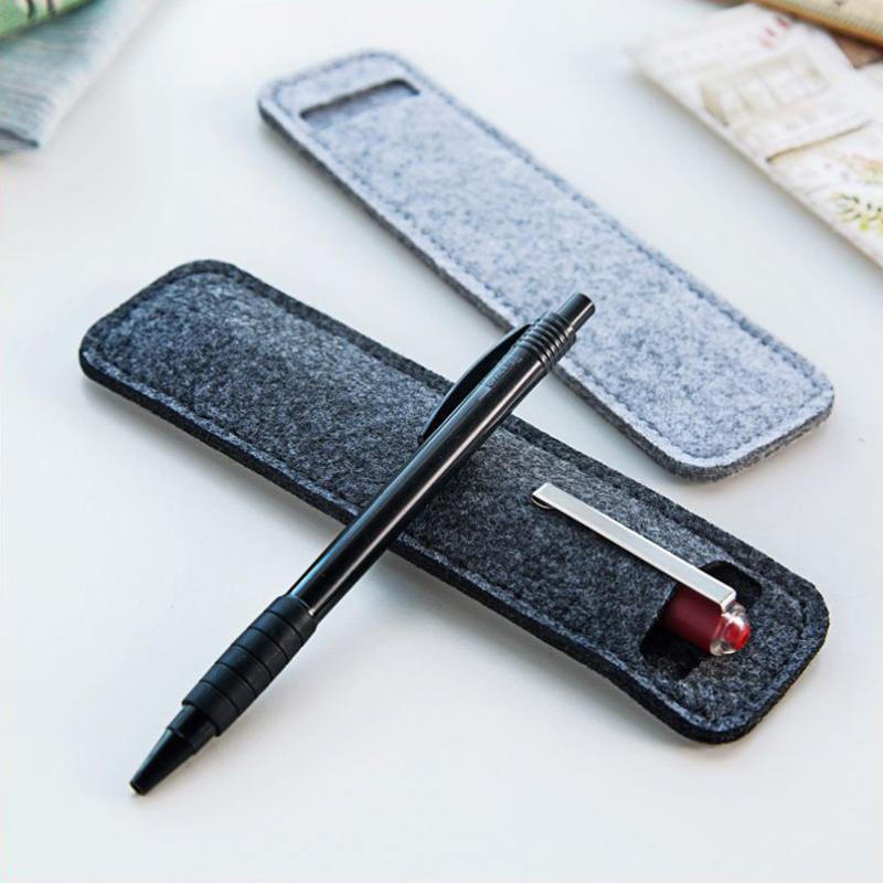 Pochette pour stylos en feutre