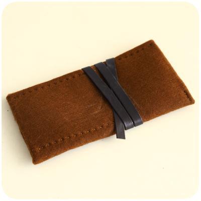 Felt Pencil Wraps and Cases - Multiple Colors