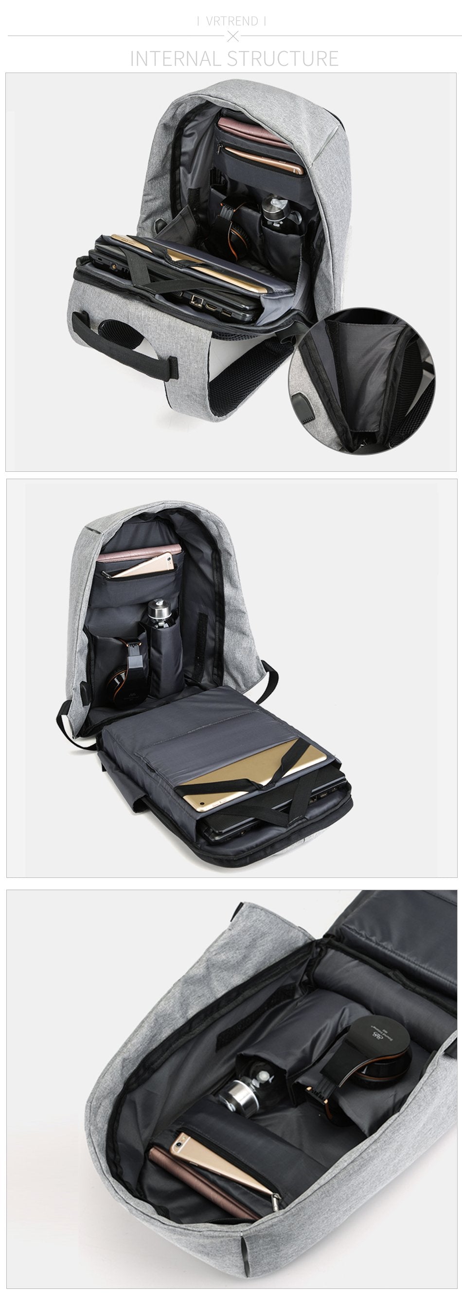 BackShield- A Minimal Anti-Theft Backpack