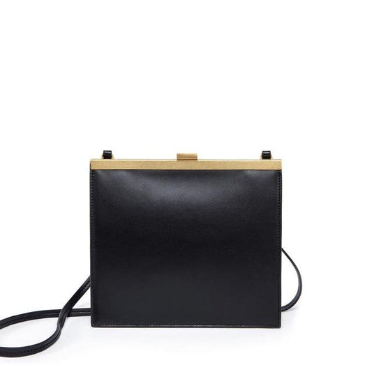 SAC À BANDOULIÈRE VINTAGE EN CUIR CLASSIQUE