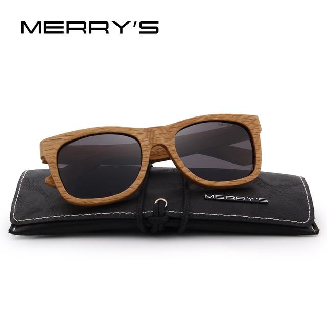 Lunettes de soleil polarisées en bois