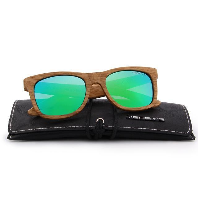 Lunettes de soleil polarisées en bois