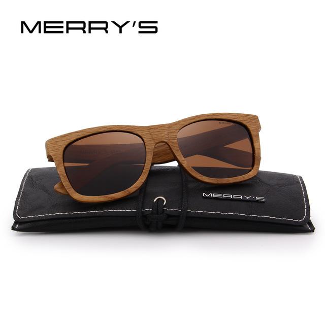 Lunettes de soleil polarisées en bois