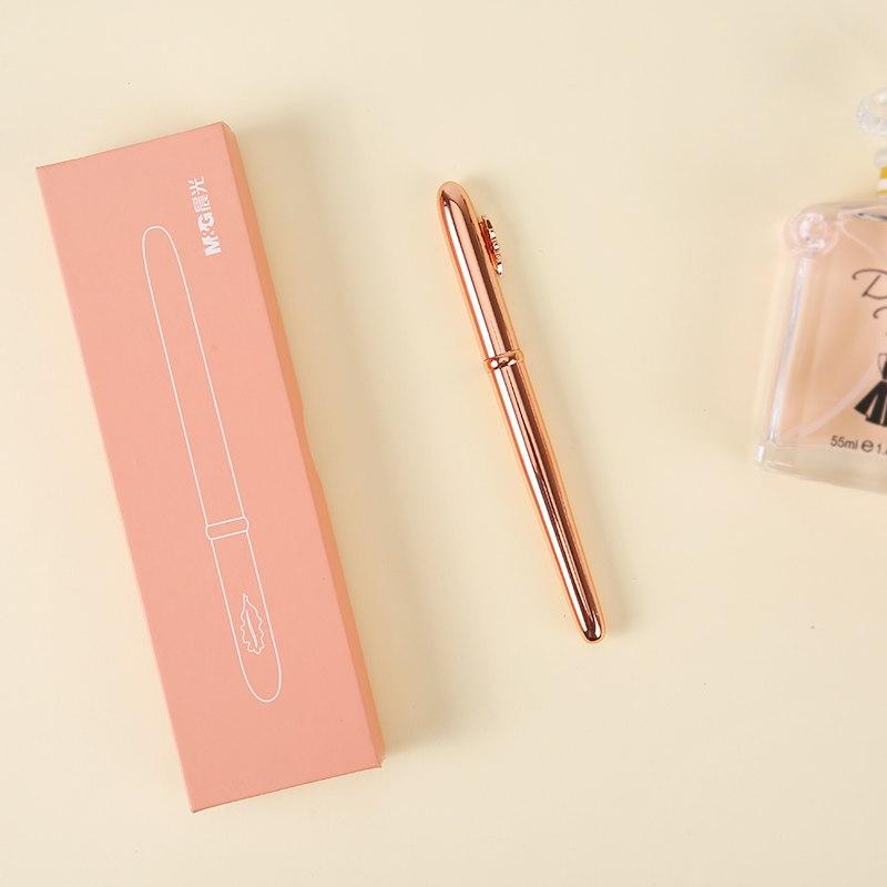 Stylo gel moderne or rose 0,5 mm