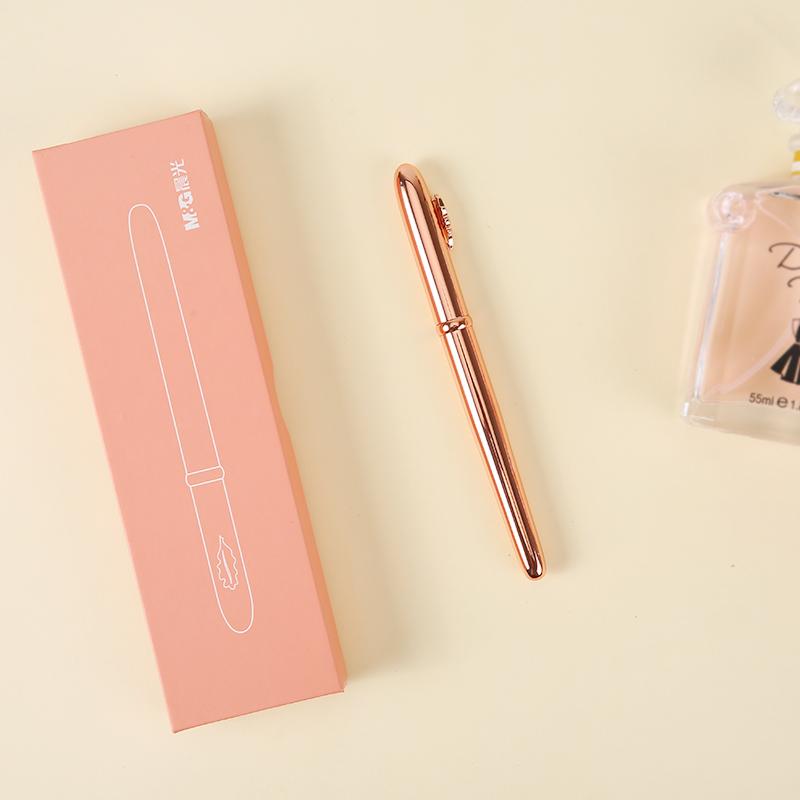 Stylo gel moderne or rose 0,5 mm
