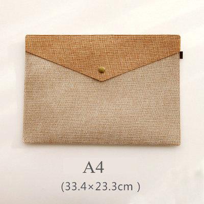 Chemise de classement A4, sac de rangement de fichiers A5, sac de classement de documents