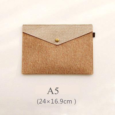 Chemise de classement A4, sac de rangement de fichiers A5, sac de classement de documents