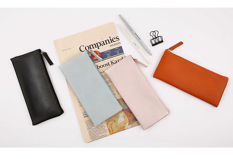 Trousse à crayons pastel