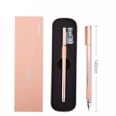 Stylo plume minimaliste en métal