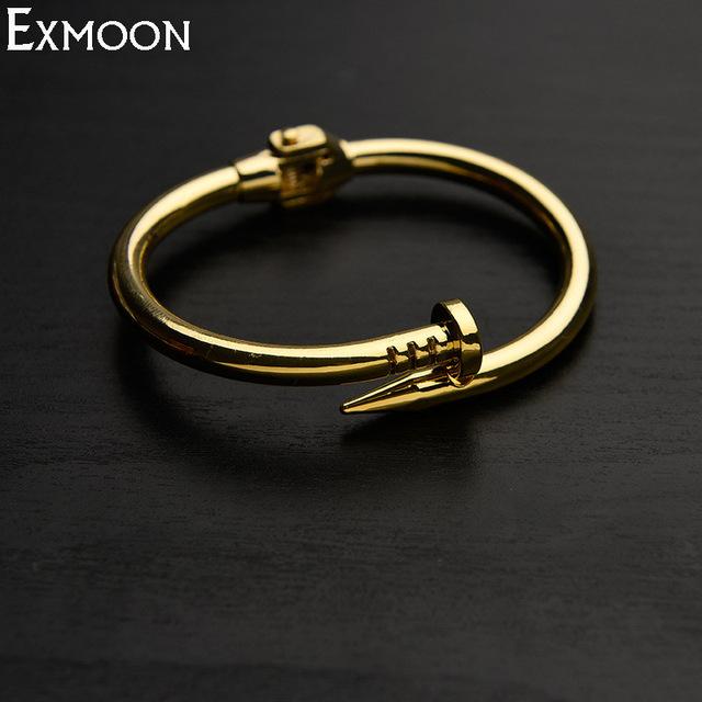 Titanium Nail Bracelet