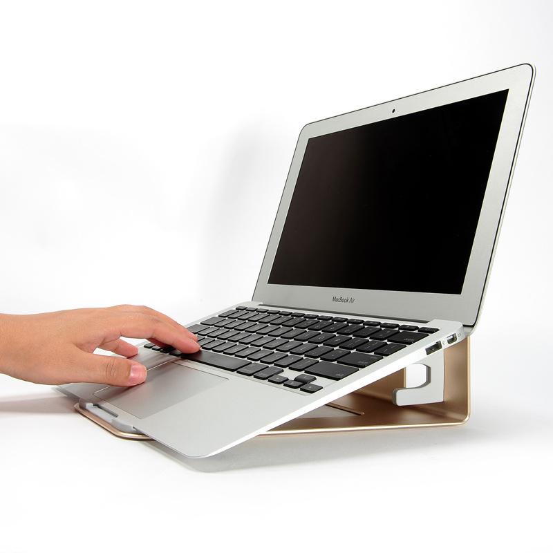 Support fixe 2 en 1 en alliage d'aluminium pour MacBook Pro