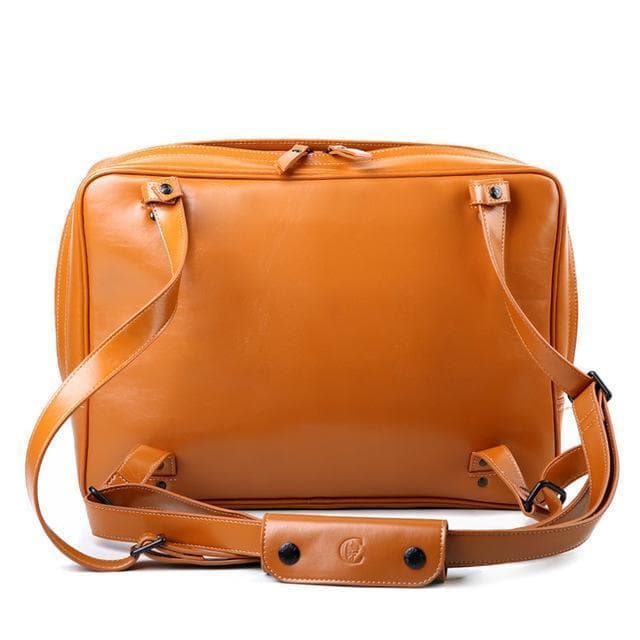 Leather Transformable Laptop Shoulder Bag